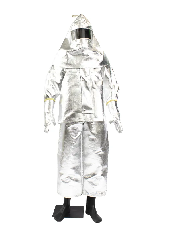 Traje de Kevlar aluminizado